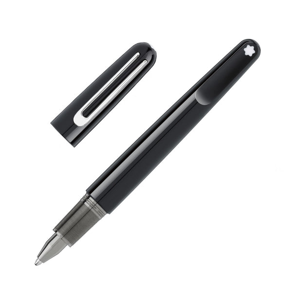 M Black Resin Ballpoint Pen